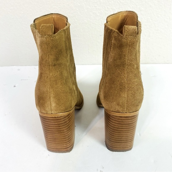 Marc Fisher Oshay Suede Leather Pointed Toe Bootie Size 7 - Picture 6 of 9